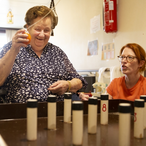 Bewoner + activiteit